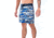 Vast Shark Camo Print Men's Boardshort, Navy, B631-123