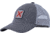Vertx Cap w/ Red Shuriken, Ash Grey, One Size, F1 VTX9960 AGY NA