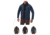 Vertx Downrange Softshell Jacket, Bering Blue, Burnt Ash, Shadow Grey, Slate Grey