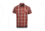 Vertx Guardian Stretch Short Sleeve Shirt - Mens, Mahogany Block Plaid, Large/Regular, 1432 MBP Large