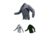 Vertx Womens Coldblack Long Sleeve Polo, Grey, Light Grey, Spruce Green