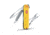 Victorinox Classic SD Small Pocket Knife with Scissors and Screwdriver, Alps Cheese, 58mm 0.6223.L1902US2