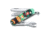 Victorinox Classic SD Small Pocket Knife with Scissors and Screwdriver, Swiss Mountain Dinner, 58mm 0.6223.L1907US2