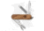 Victorinox Classic SD Swiss Army Pocket Multi-Tool, 1.50in, Wood, Wood Handle, Wood/Gray, 2.25 inch, BHQ-100900
