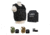 Vism 2963 Series Expert Plate Carrier w/ Two Ballistic Plates, Black, Green, Tan, Urban Grey