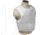VISM Concealed Carrier Vest wi/Two Level IIIA Ballistic panels, Small, White, BSI3AVWS