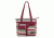 Vism Concealed Carry Printed Tote Bag, Burgundy, BWJ003
