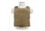 VISM Discreet Plate Carrier w/External Armor Pocket, Tan, Extra Small/Small CVPCVDC2975T
