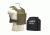 Vism Fast Plate Carrier w/2 10x12in Level IIIA Shooters Cut Soft Ballistic Panels, Tan BSCVPCF2995T-A