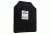 Vism Polyethylene Ballistic Plate - Shooters Cut 11in X14in, Black BPC1114