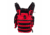 VISM PVC First Responders Utility Bag, Red w/ Black Trim, CVFRB2918R