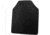 Vism UHMWPE Curved Shooters Cut 10x12in Level IIIA Hard Ballistic Plate/Pistol Caliber Protection, Black, BUDC1012