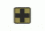 Voodoo Tactical Rubber Patch, First Aid Symbol, Coyote, 07-0999007000
