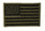 Voodoo Tactical Embroidered Usa Military Flag Patches, Right Side, OD Green, 2inx3in, 20-9087004001