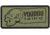 Voodoo Tactical Rubber Patch, Logo, OD Green, 07-0981004000