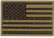 Voodoo Tactical Rubber Patch, USA Flag, Coyote, 07-0990007000
