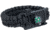Voodoo Tactical Survival Bracelet w/ Mini Knife And Compass, Black, One Size, 02-2020001000