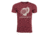 Vortex Men's Organic Turkey Tee, Red Heather, L 119036-TUR-L