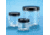 VWR Clear Glass Jars, Wide Mouth VW5411689V22 Convenience Packs With Caps Attached