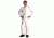 VWR Coveralls Made With Dupont Tyvek Isoclean Material Coveralls With Attached Boots, Case of 25, IC190SWHMDVD