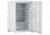 VWR Standard Series Free Standing Undercounter Refrigerator and Freezer, 5 cu. ft., Manual, 1 to 10C, 3 Shelves 10819-650-EA