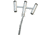 Wahoo Industries Triple Rod Holder - 30 Bent Butt 41738