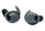 CrossFire Silencer R600 Electronic Ear Buds, 26dB, 1 Pair, Gray, GWP-SLCRRC