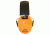 Walkers Dual Colored Passive Ear Muffs, 27 dB NRR, Blaze Orange, GWP-DCPM-BO
