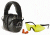 Walkers EXT External Folding Range Shooting Ear Muffs, 30 dB NRR, Black, w/Glasses and Plugs, GWP-FM3GFP