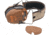 Walkers Razor Slim Electronic Muff, Brown, GWP-RSEM-LEB