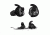 Walkers Silencer In The Ear Plugs Pair, 3 Sizes, 25 NRR, Black, GWP-SLCR