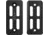 Warrior Tripods Mloc 3in Arca Plate, Aluminum, WT-3