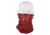 White Sierra Kool Multifunctional Headwear-Deep Red-One Size