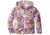 White Sierra Printed Winter Blossom Bomber Hoody - Girls-Sugar Plum Combo-Large