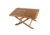 Whitecap Large Adjustable Slat Top Table Teak 50792