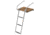 Whitecap Swim Platform w/3-Step Telescoping Ladder f/Boats w/Inboard/Outboard Motors Teak 71047