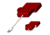 Whitetailr PhoneREAD'R iPhone Deluxe, Red 85306