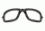 Wiley X Boss Removable Facial Cavity Seal,Black CCBOSG