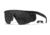 Wiley X Changeable Series Saber Advanced Safety Glasses, Matte Black Frame, Clear Grey Lens, 315