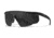 Wiley X Changeable Series Saber Advanced Safety Glasses, Matte Black Frame, Grey Lens, 302