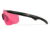 Wiley X Changeable Series Saber Advanced Safety Glasses, Matte Black Frame, Grey Light Rust Vermillion Lens, 309