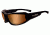 Wiley X Jake Sunglasses - Bronze Flash Lens /Gloss Black Frame CCJAK07
