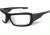 Wiley X Knife Sunglass Frame,Black OPS-Matte Black CCKNI01F