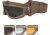 Wiley X Spear Goggles - Smoke Gray, Clear, Light Rust Lenses w/Tan Frame SP293T