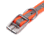 Winchester Pet Core D Ring High Visibility Reflective Collar with Name Plate, Orange, L/XL, KB-DRC-ORNG-L/XL-NP-1