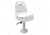 Wise Pilot Chair w/ WP23-15-374 Ped, Wise White, Medium, 8WD013-710