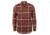 Wolverine Grayson Stretch Long Sleeve Flannel Shirt - Men's, Dark Brick Plaid, Medium W1206400-624-M