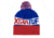 Xtratuf Vintage Pom Beanie - Unisex, Red, White, Blue, XAC-RWB-RED-OS