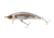 Yo-Zuri 3D Inshore Surface Minnow,Floating, 3-1/2in 7/16oz, 0-1ft, Real Glass Minnow, R1215-RGLM
