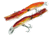 Yo-Zuri 3D Squirt Hardbait Squid, 7 1/2in, 1 1/2 oz Squid Tail, Gold Red, Floating, R1166CPGR